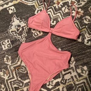 JCREW cut out one piece